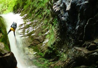 Canyoning in the Pyrenees (Barranco de San Pedro) - Initiation level