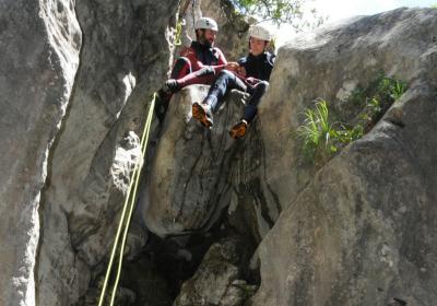 Canyoning in the Pyrenees (Barranco de San Pedro) - Initiation level