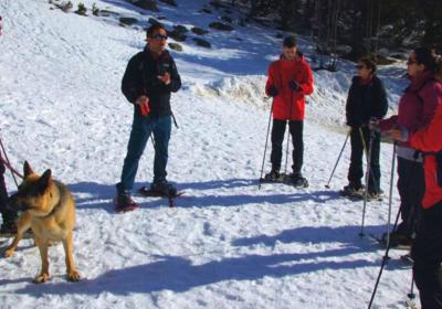 Excursió con raquetas de nieve por la estación de Espot Esquí