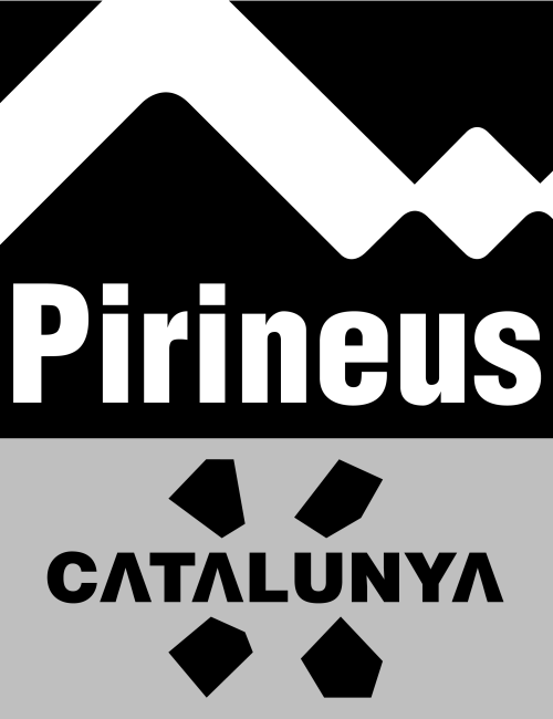 Logo Pirineus (Blanc i Negre)
